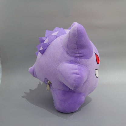 2 in 1 Pokémon plush toy and neck squirrel Gengar
