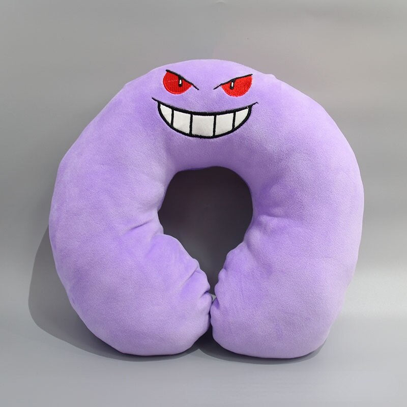 2 in 1 Pokémon plush toy and neck squirrel Gengar