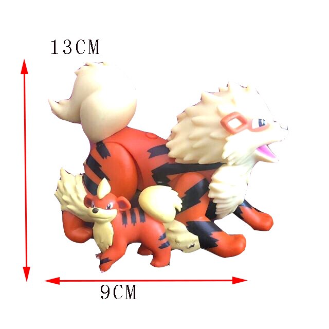 Arcanine Arcani Pokemon Figure (approx. 10cm)