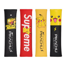 Car seat belt cover in Pikachu or Pokemon design