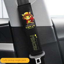 Car seat belt cover in Pikachu or Pokemon design