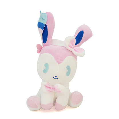 Set of 10 Eevee developments cuddly toys (approx. 17cm)