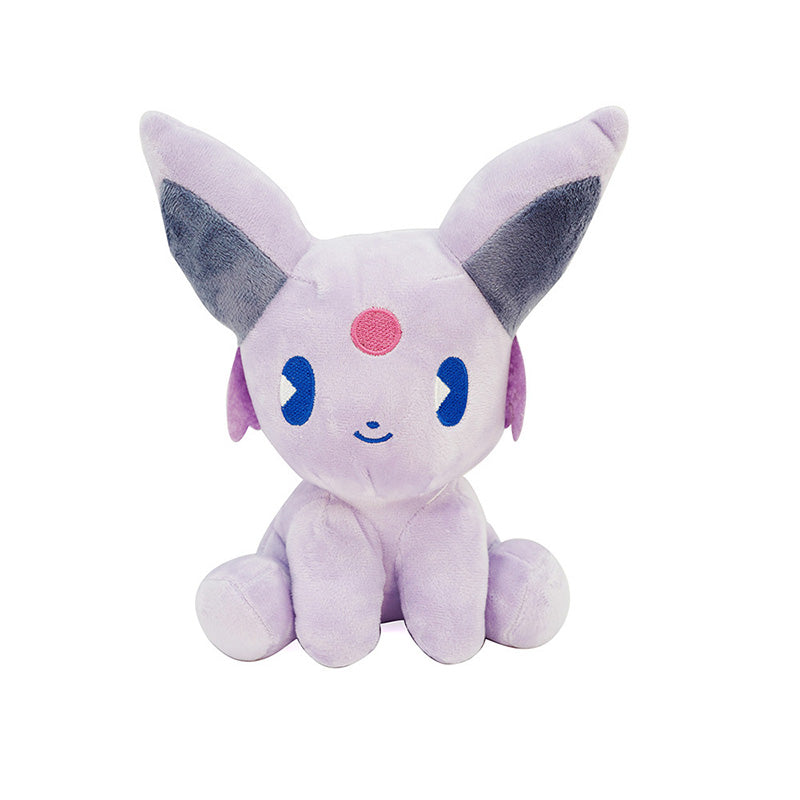 Set of 10 Eevee developments cuddly toys (approx. 17cm)