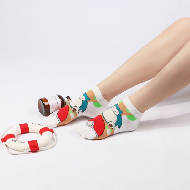 Colorful Pokémon socks, one size