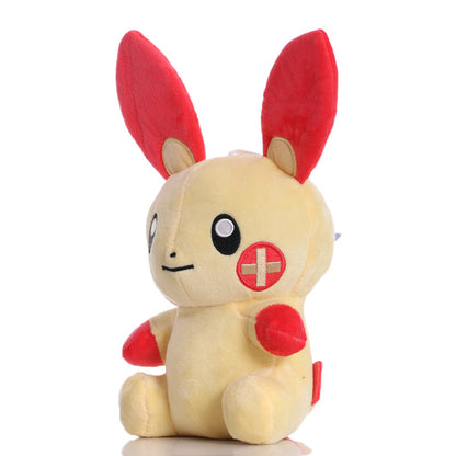 Colorful Pikachu plush toys (approx. 18cm)
