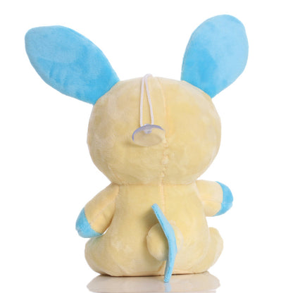 Colorful Pikachu plush toys (approx. 18cm)
