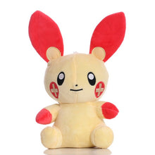 Colorful Pikachu plush toys (approx. 18cm)