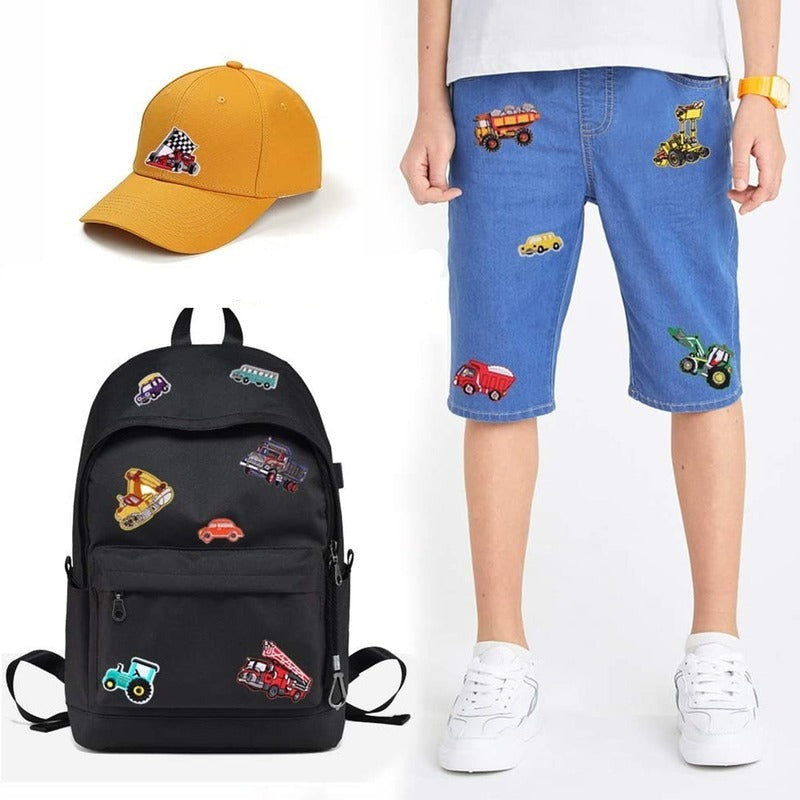 16 pcs. Pokemon fabric patches to sew on
