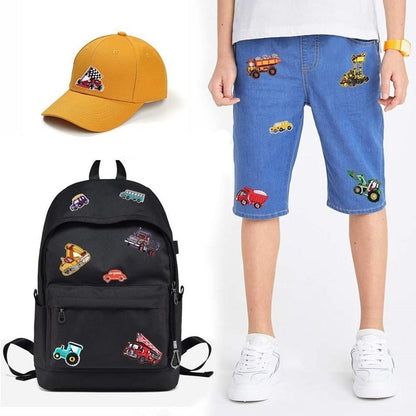 16 pcs. Pokemon fabric patches to sew on
