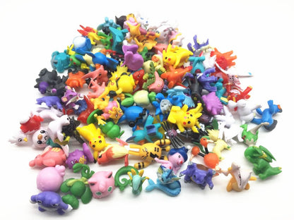 24 pcs. Pokemon Pocket Monster Pokeball figures