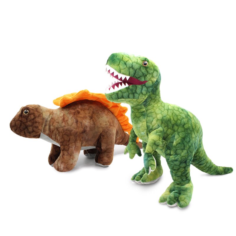 Dinosaur cuddly toy - Tyrannosaurus Rex / Triceratops Rex