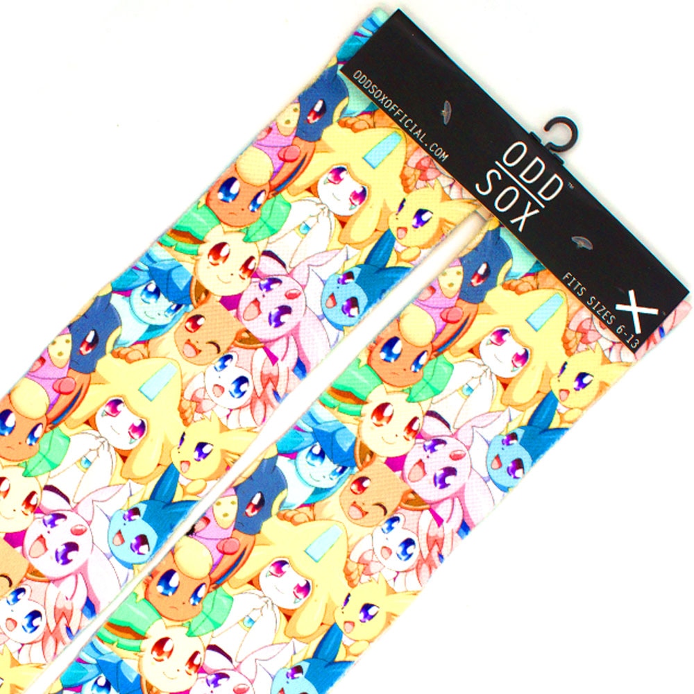 1 pair of Pokemon cotton socks (2 designs)