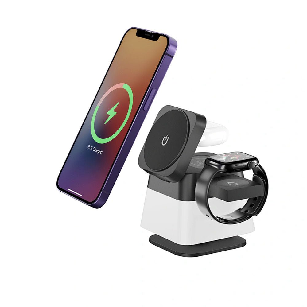QuantumDock 4 in 1 Wireless MagSafe Charger