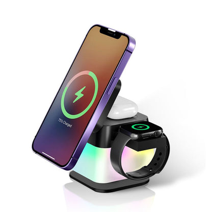 QuantumDock 4 in 1 Wireless MagSafe Charger