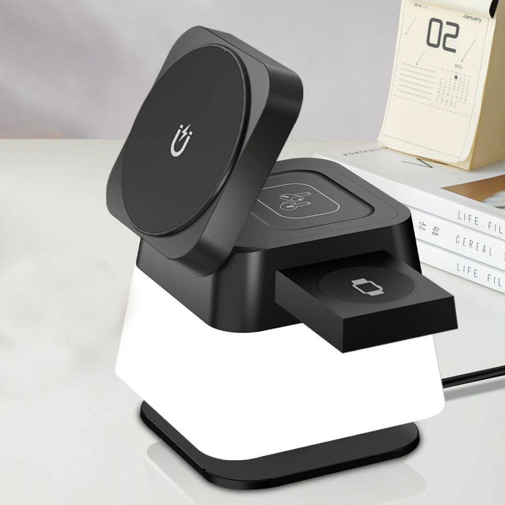 QuantumDock 4 in 1 Wireless MagSafe Charger