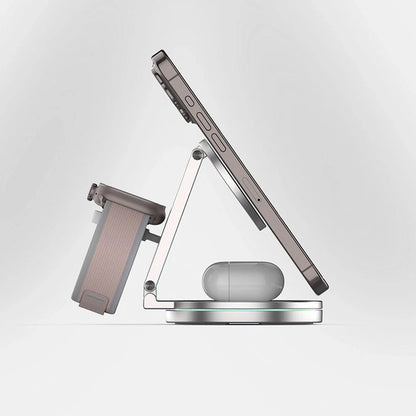 QuantumShift 3 in 1 MagSafe 충전기 