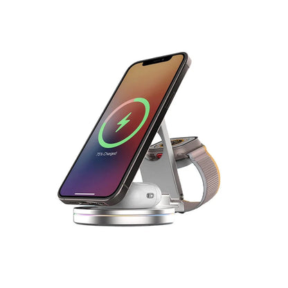 QuantumShift 3 in 1 MagSafe 충전기 