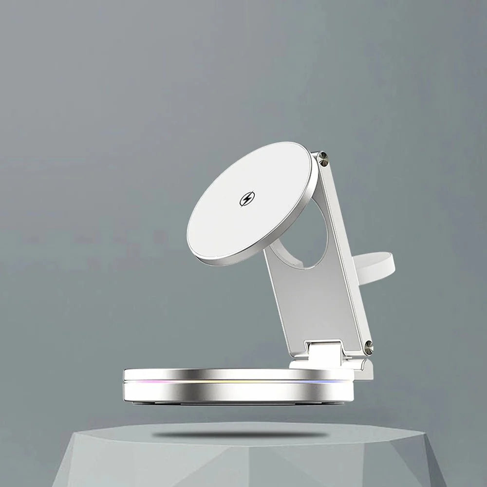 QuantumShift 3 in 1 MagSafe 충전기 