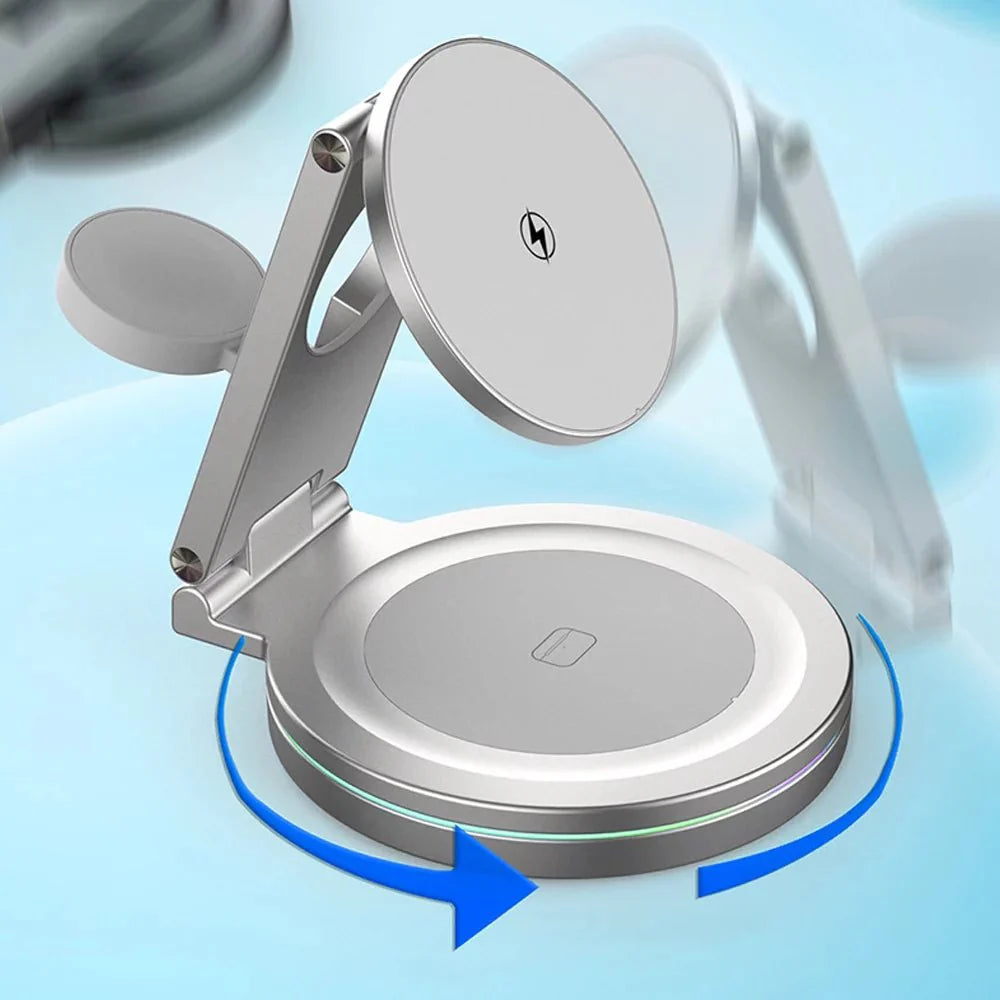 QuantumShift 3 in 1 MagSafe 충전기 