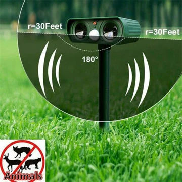 Infrared Solar Powered Animal Pest Repeller (1 Repeller)