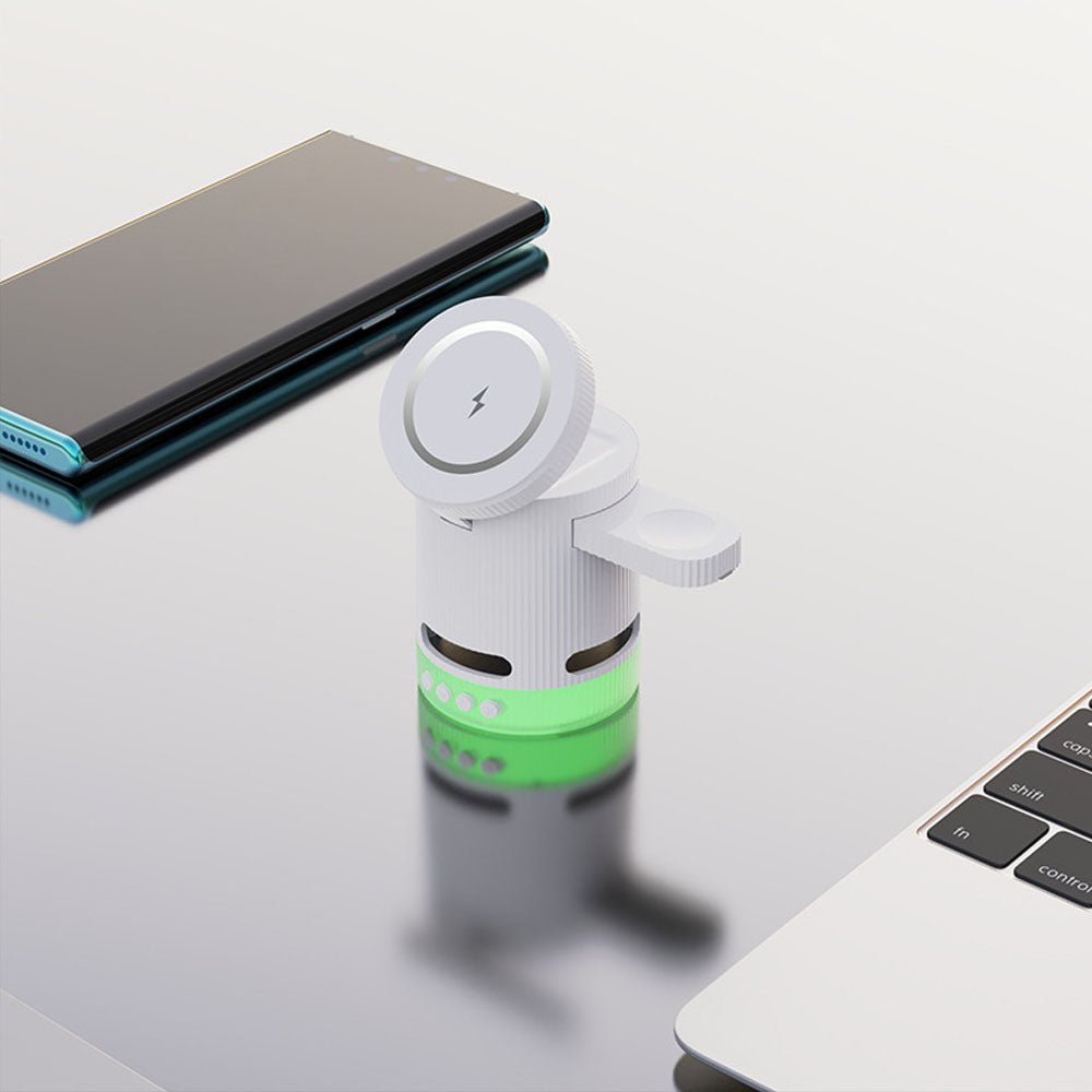 SoundSiphon 4-in-1 Foldable MagSafe Charger
