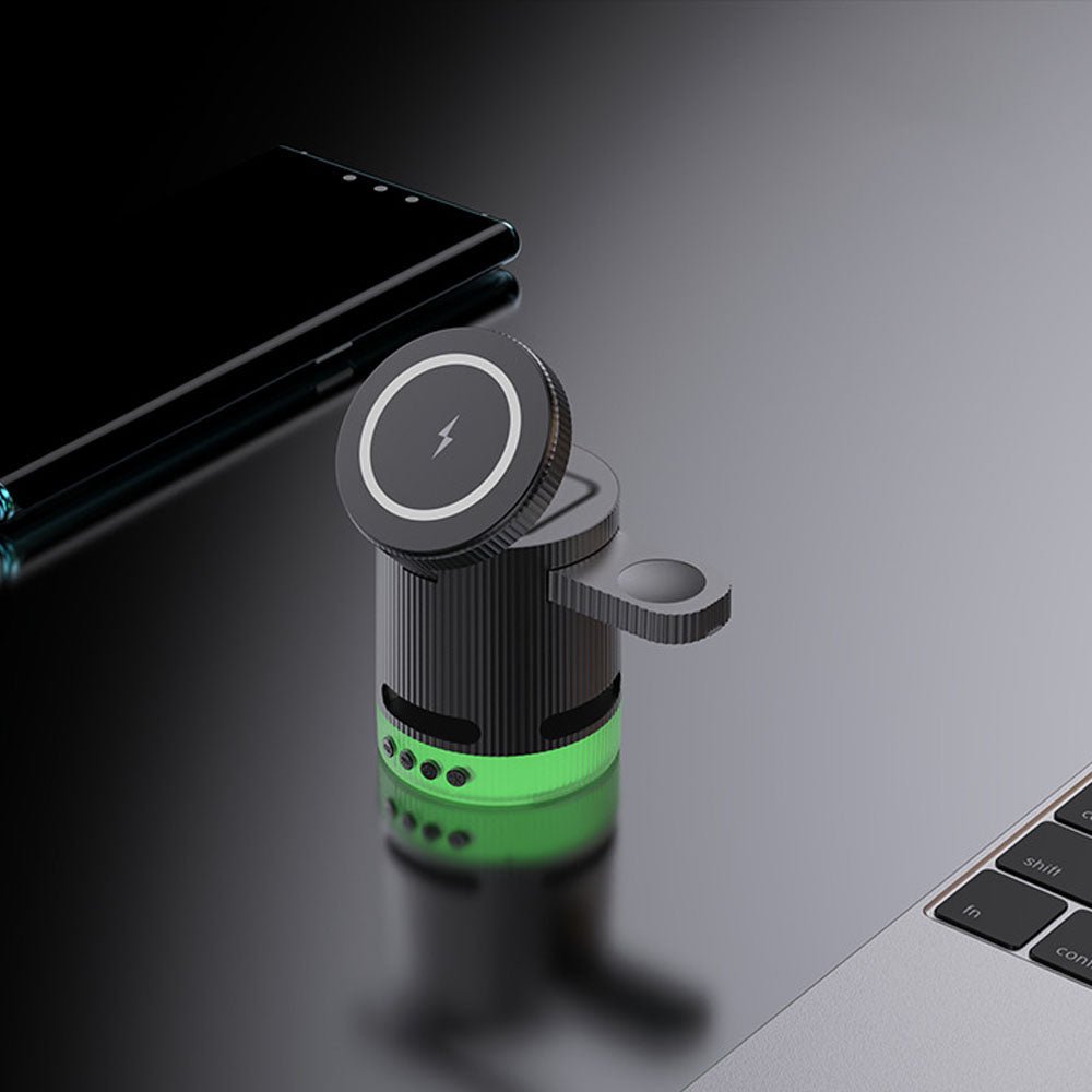 SoundSiphon 4-in-1 Foldable MagSafe Charger