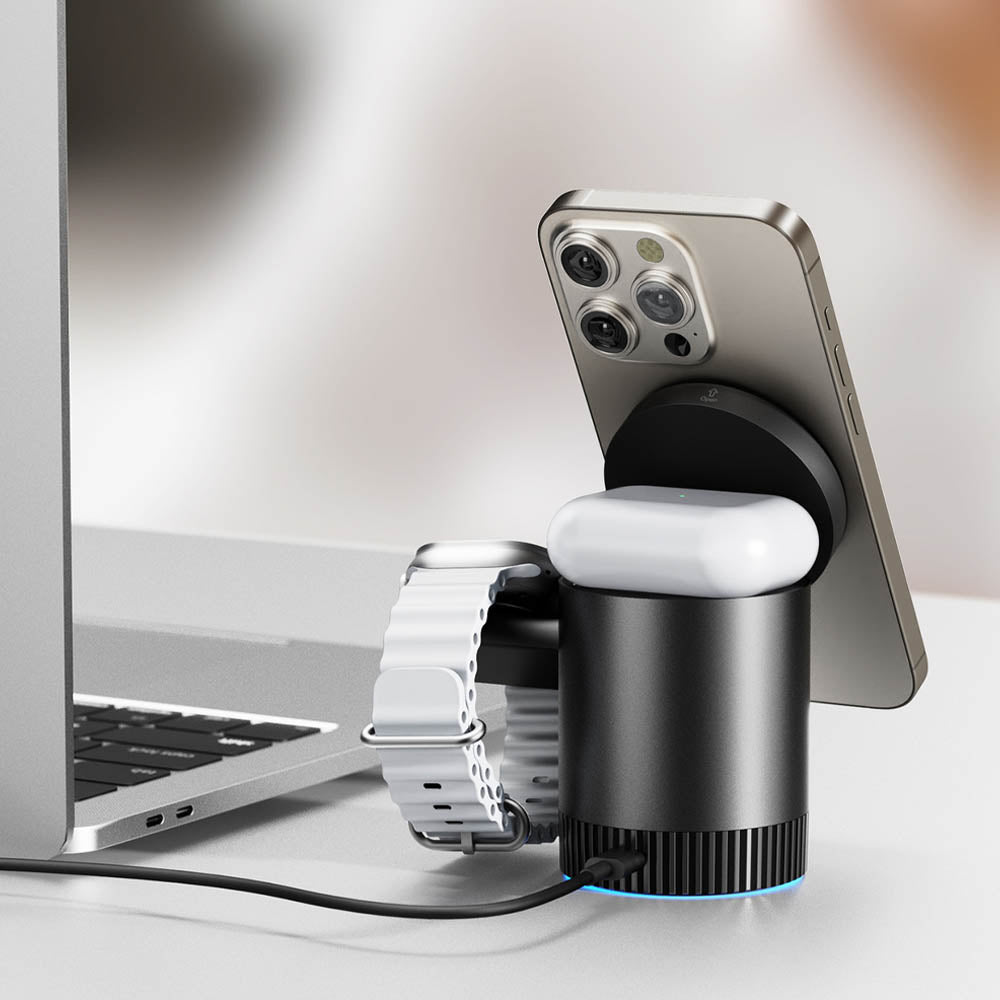 SwiftFold 3 in 1 MagSafe 무선 충전기 