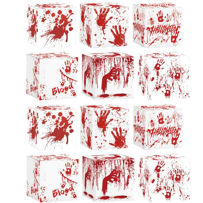 Pacreep 12pc Halloween Gift Bags for Candy & Treat Packaging