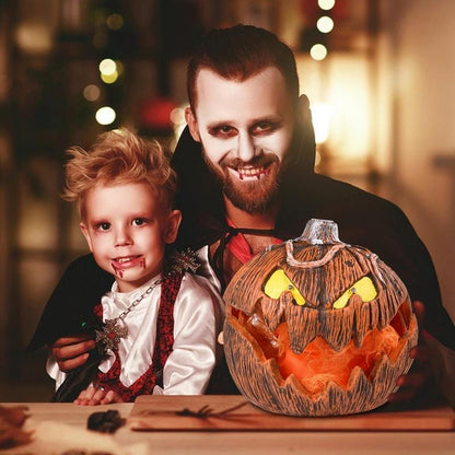 Gloween Interactive Halloween LED Pumpkin Lantern