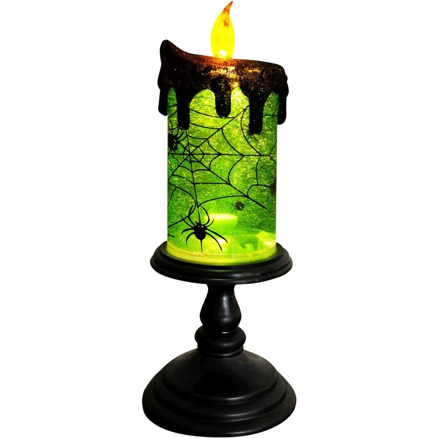 Candlite 10′′ Grand Glittering Halloween LED Candles