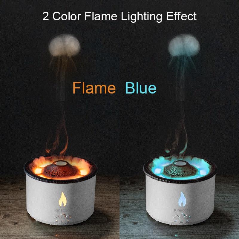 Volcanic Flame Aroma Diffuser – Quiet and Efficient Humidifier
