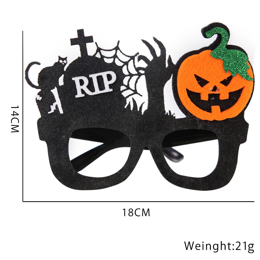 Ooglies Halloween Cartoon Plastic Glasses