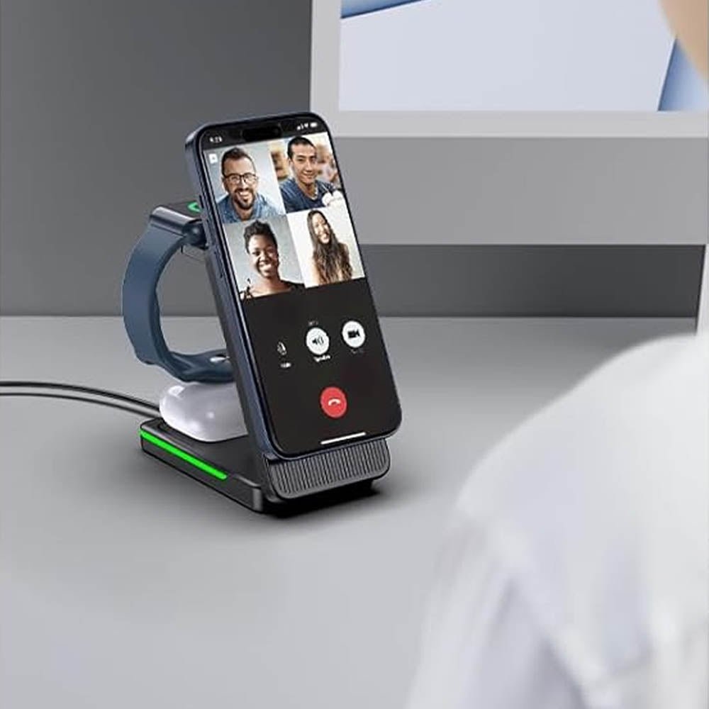 Zyflex 접이식 3 in 1 MagSafe 충전기 