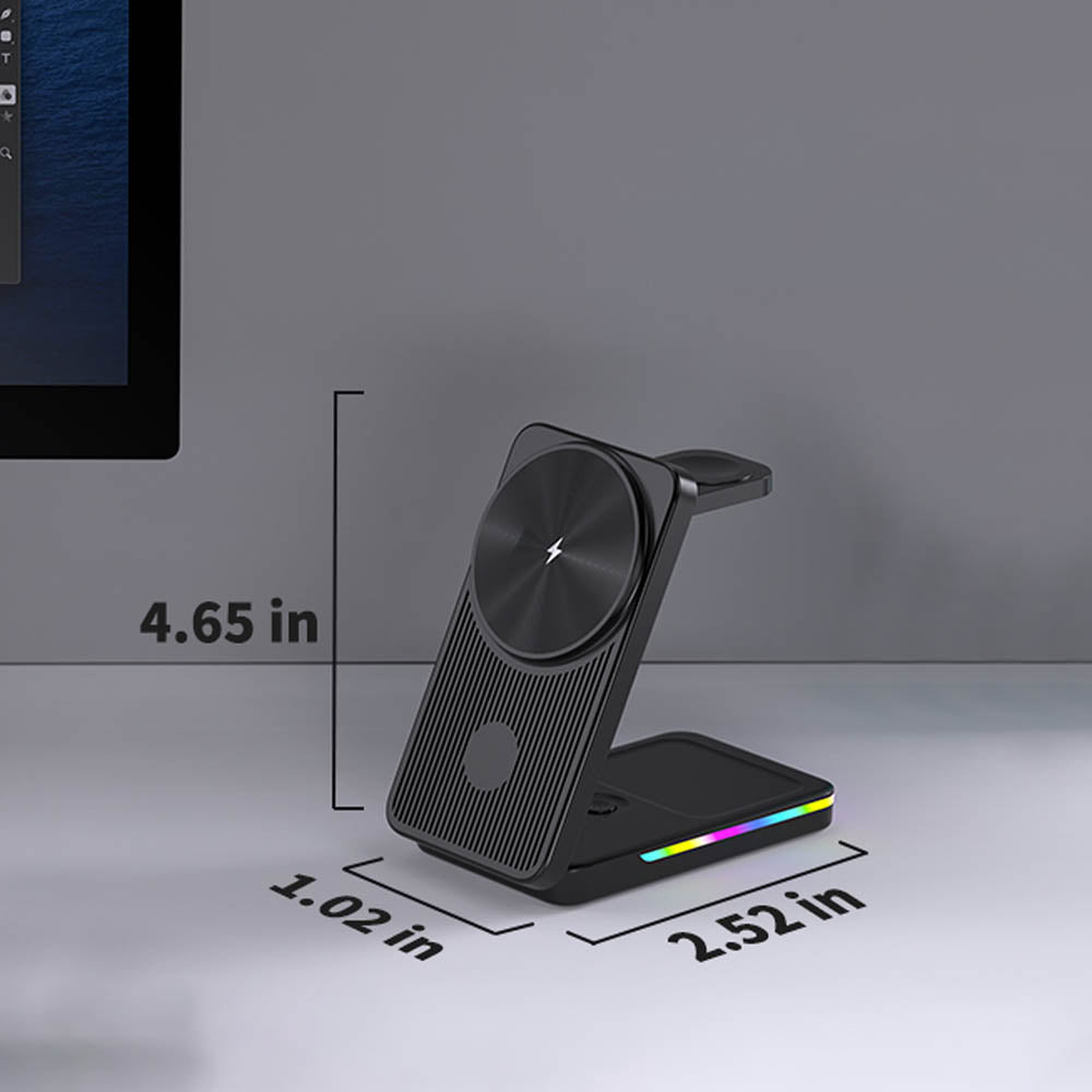 Zyflex 접이식 3 in 1 MagSafe 충전기 
