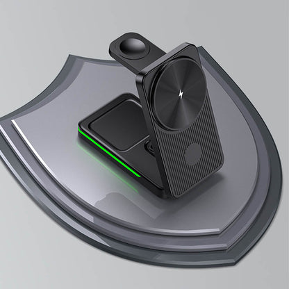 Zyflex 접이식 3 in 1 MagSafe 충전기 