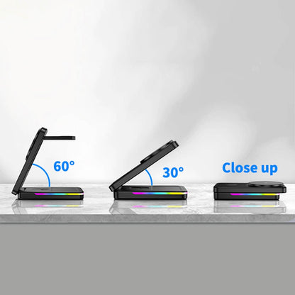 Zyflex 접이식 3 in 1 MagSafe 충전기 